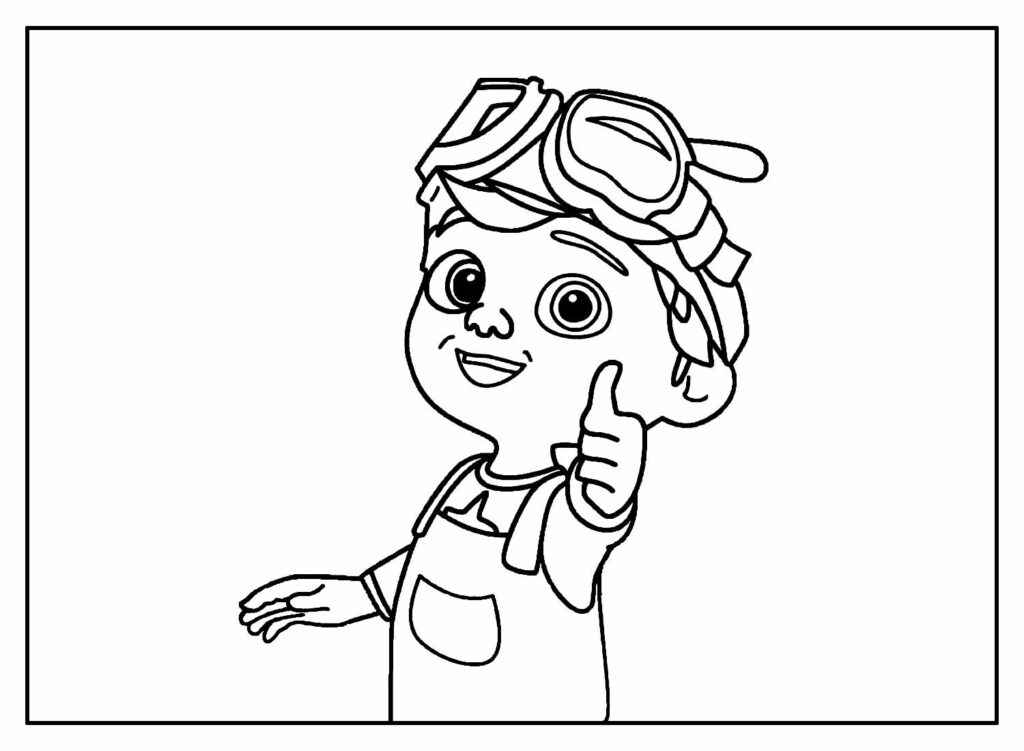 Desenho de Cocomelon Desenho Colorir Imprimir 37