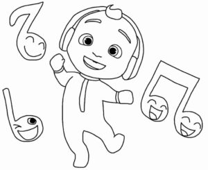 Desenho de Cocomelon Desenho Colorir Imprimir 39