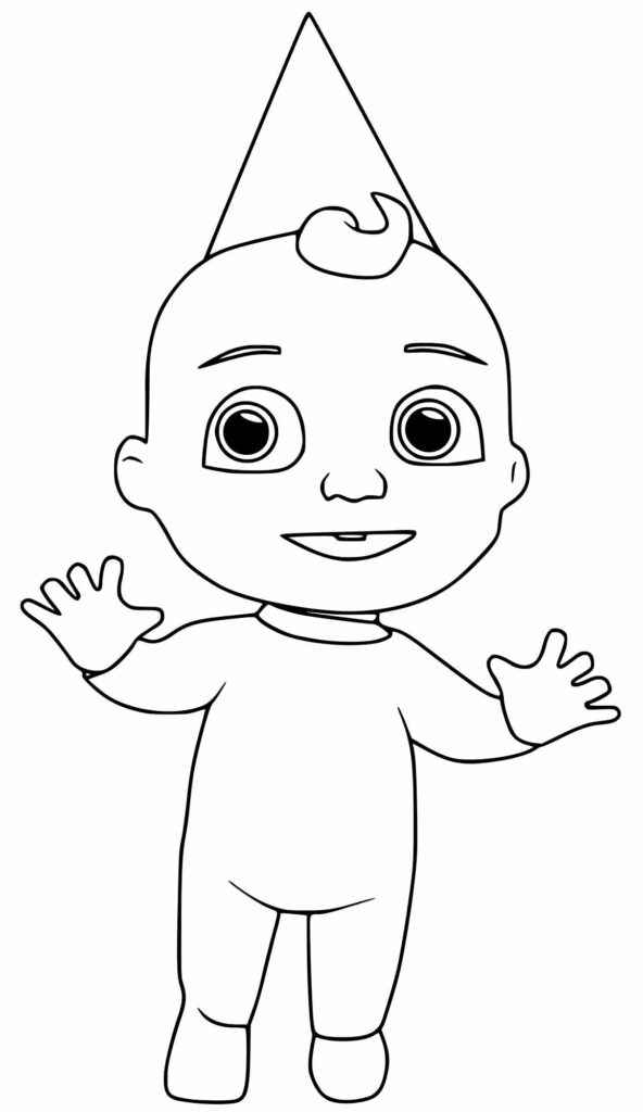 Desenho de Cocomelon Desenho Colorir Imprimir 41