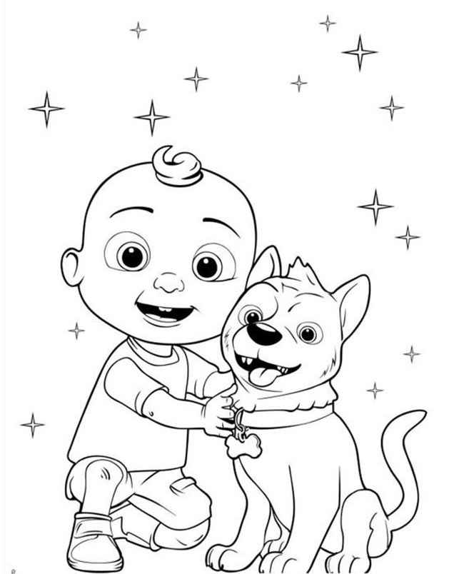 Desenho de Cocomelon Desenho Colorir Imprimir 46