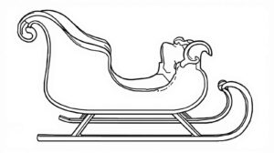 Desenho de Treno Do Papai Noel Desenho Colorir Imprimir 22