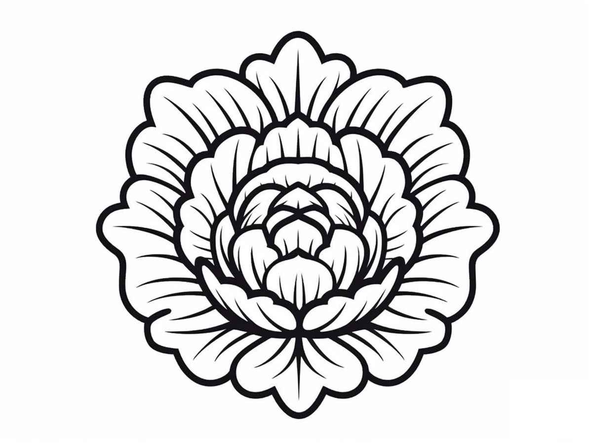 Desenho de Alface Desenho Colorir Imprimir 02