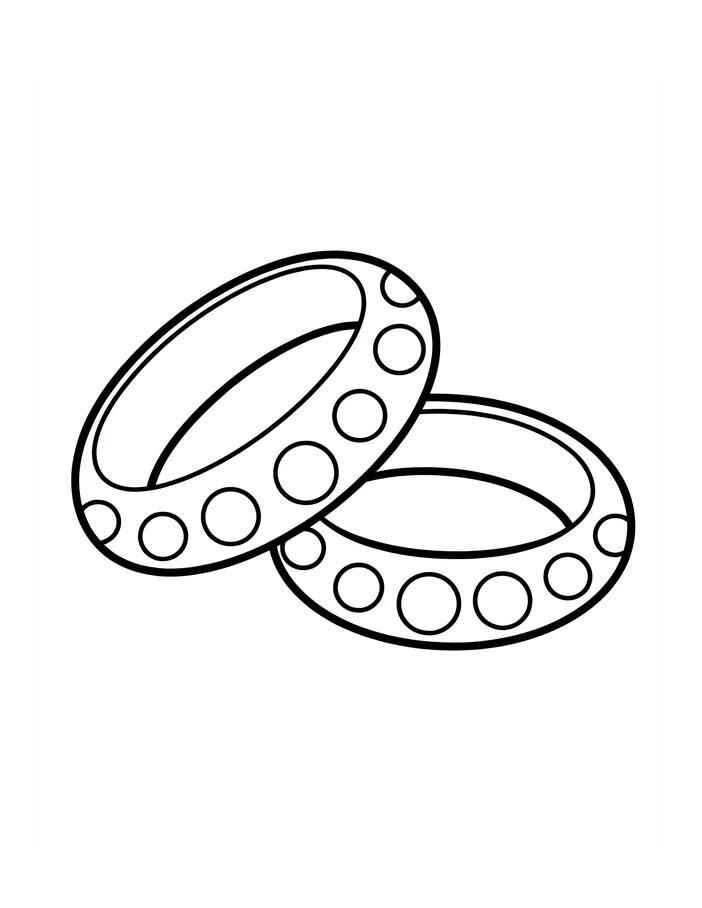 Desenho de Anel Desenho Colorir Imprimir 05