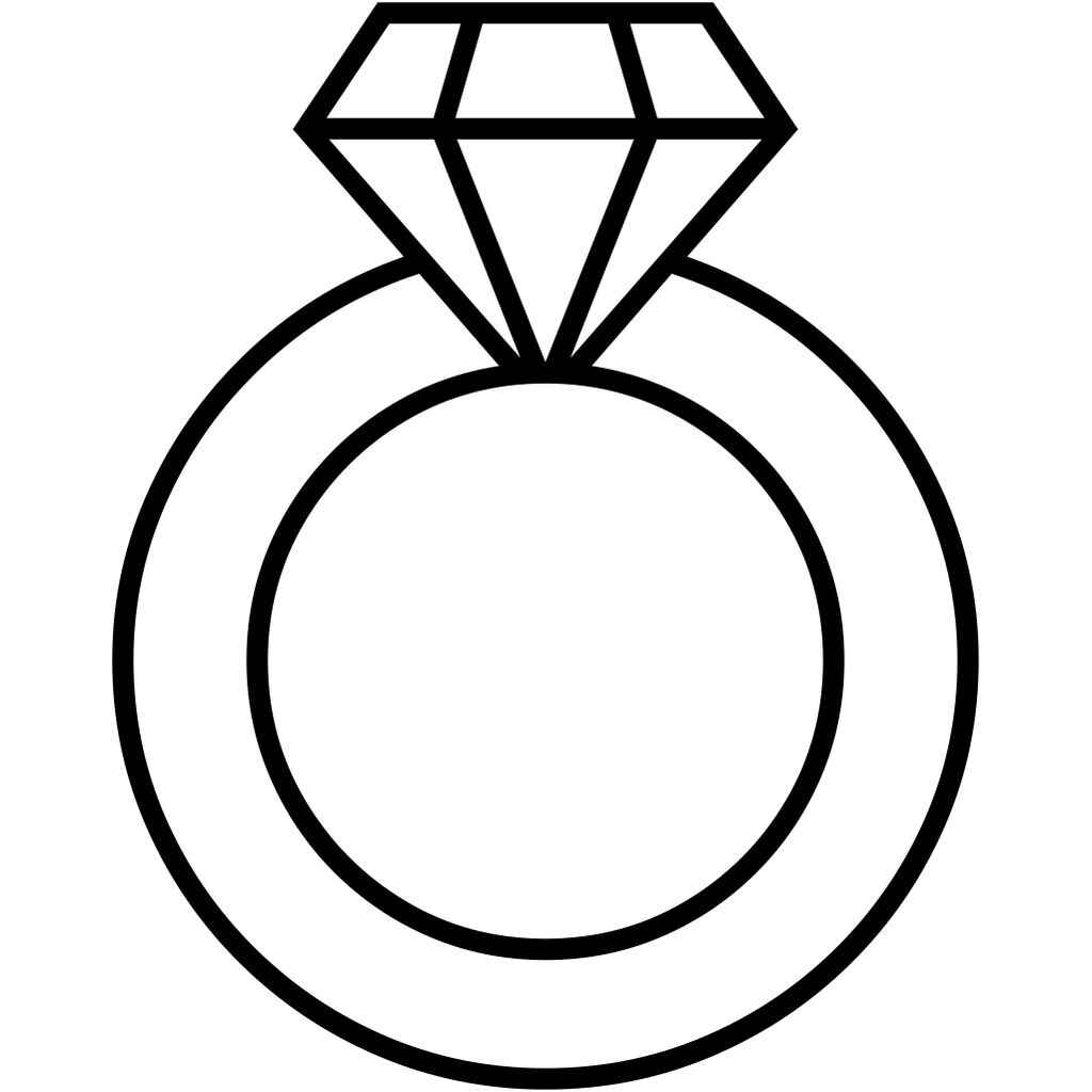 Desenho de Anel Desenho Colorir Imprimir 09