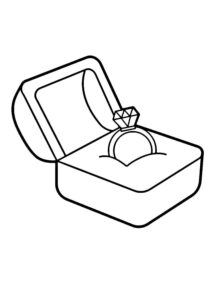 Desenho de Anel Desenho Colorir Imprimir 11