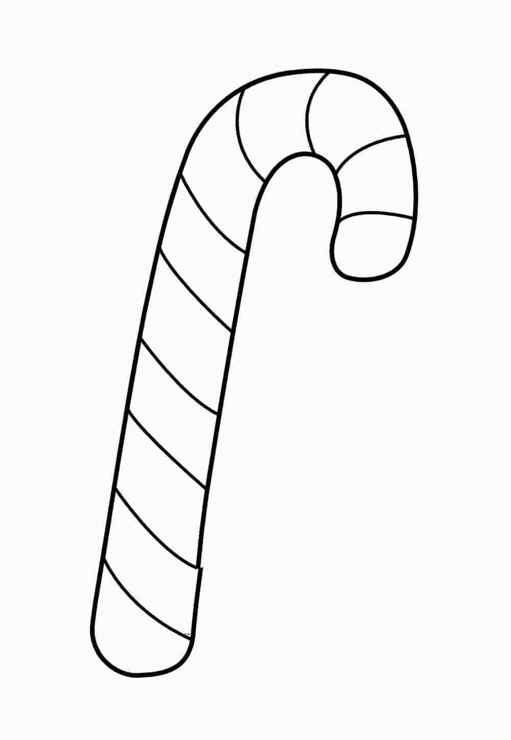 Desenho de Bengala De Natal Desenho Colorir Imprimir 13