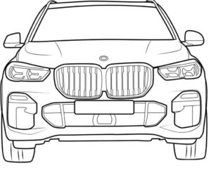 Desenho de Bmw Desenho Colorir Imprimir 04