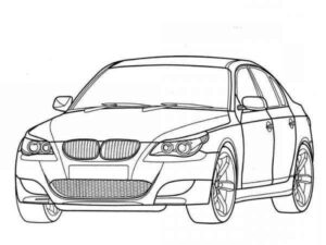 Desenho de Bmw Desenho Colorir Imprimir 07