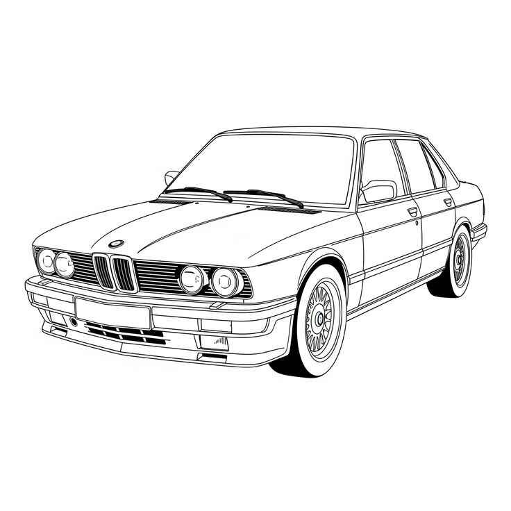 Desenho de Bmw Desenho Colorir Imprimir 10