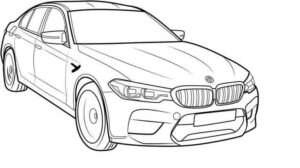 Desenho de Bmw Desenho Colorir Imprimir 13