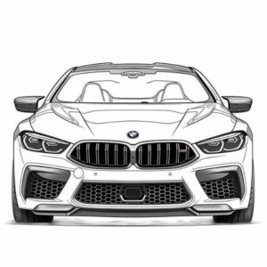Desenho de Bmw Desenho Colorir Imprimir 18