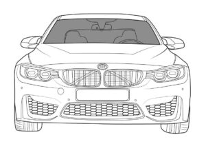 Desenho de Bmw Desenho Colorir Imprimir 20