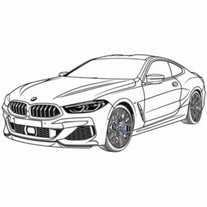 Desenho de Bmw Desenho Colorir Imprimir 21