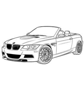 Desenho de Bmw Desenho Colorir Imprimir 22