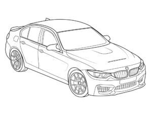 Desenho de Bmw Desenho Colorir Imprimir 24