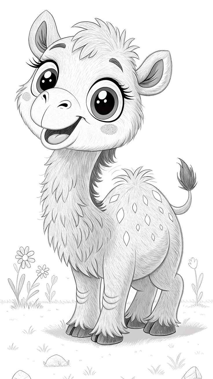 Desenho de Camelo Desenho Colorir Imprimir 13