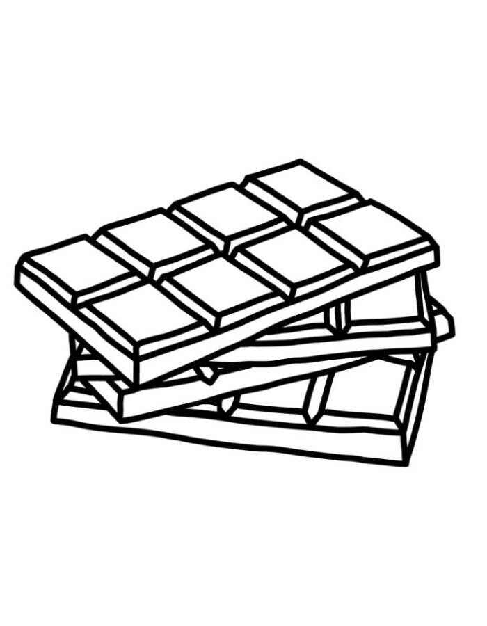 Desenho de Chocolate Desenho Colorir Imprimir 04