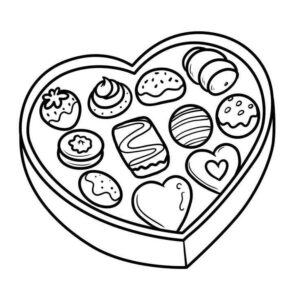 Desenho de Chocolate Desenho Colorir Imprimir 08