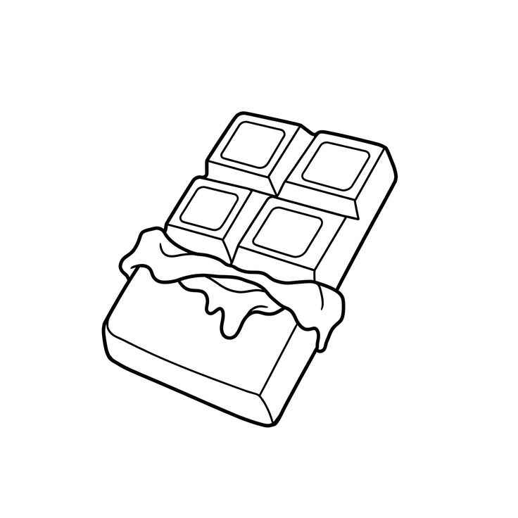 Desenho de Chocolate Desenho Colorir Imprimir 13