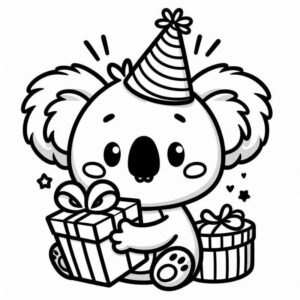 Desenho de Coala Desenho Colorir Imprimir 25