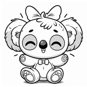 Desenho de Coala Desenho Colorir Imprimir 26