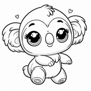 Desenho de Coala Desenho Colorir Imprimir 35