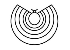 Desenho de Colar Africano Desenho Colorir Imprimir 06