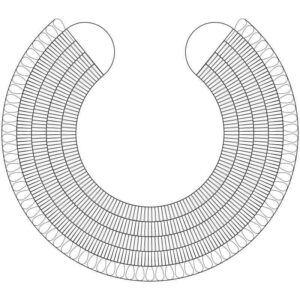 Desenho de Colar Africano Desenho Colorir Imprimir 11