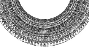 Desenho de Colar Africano Desenho Colorir Imprimir 20