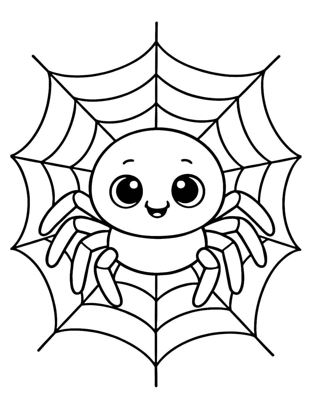 Desenho de Dona Aranha Desenho Colorir Imprimir 03