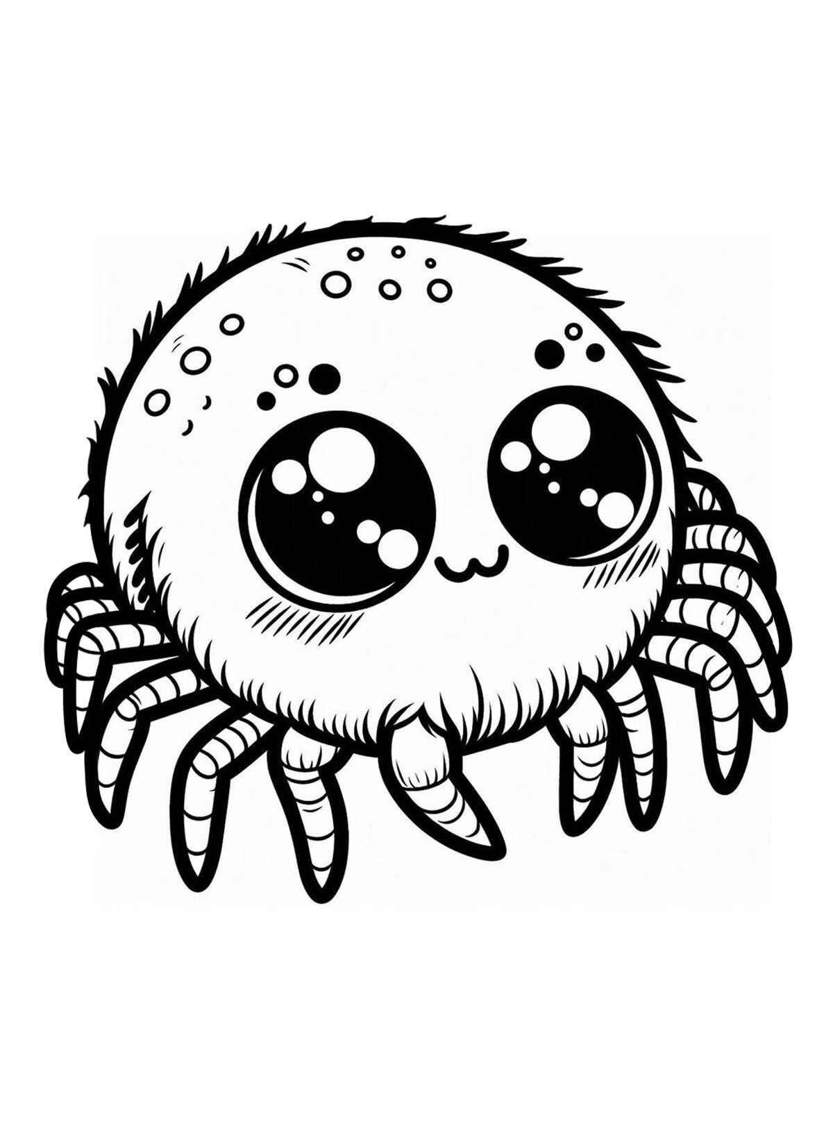 Desenho de Dona Aranha Desenho Colorir Imprimir 07