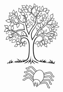 Desenho de Dona Aranha Desenho Colorir Imprimir 10