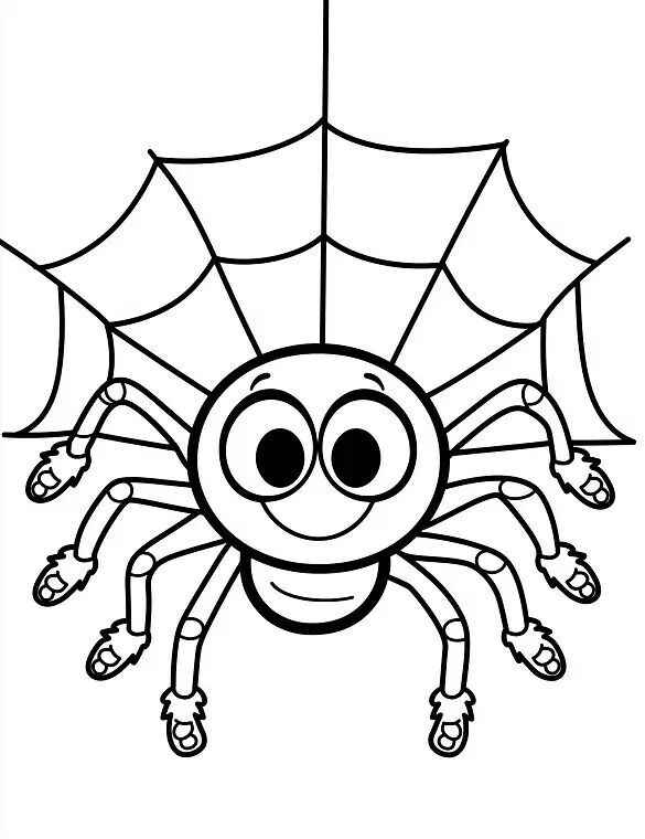 Desenho de Dona Aranha Desenho Colorir Imprimir 11