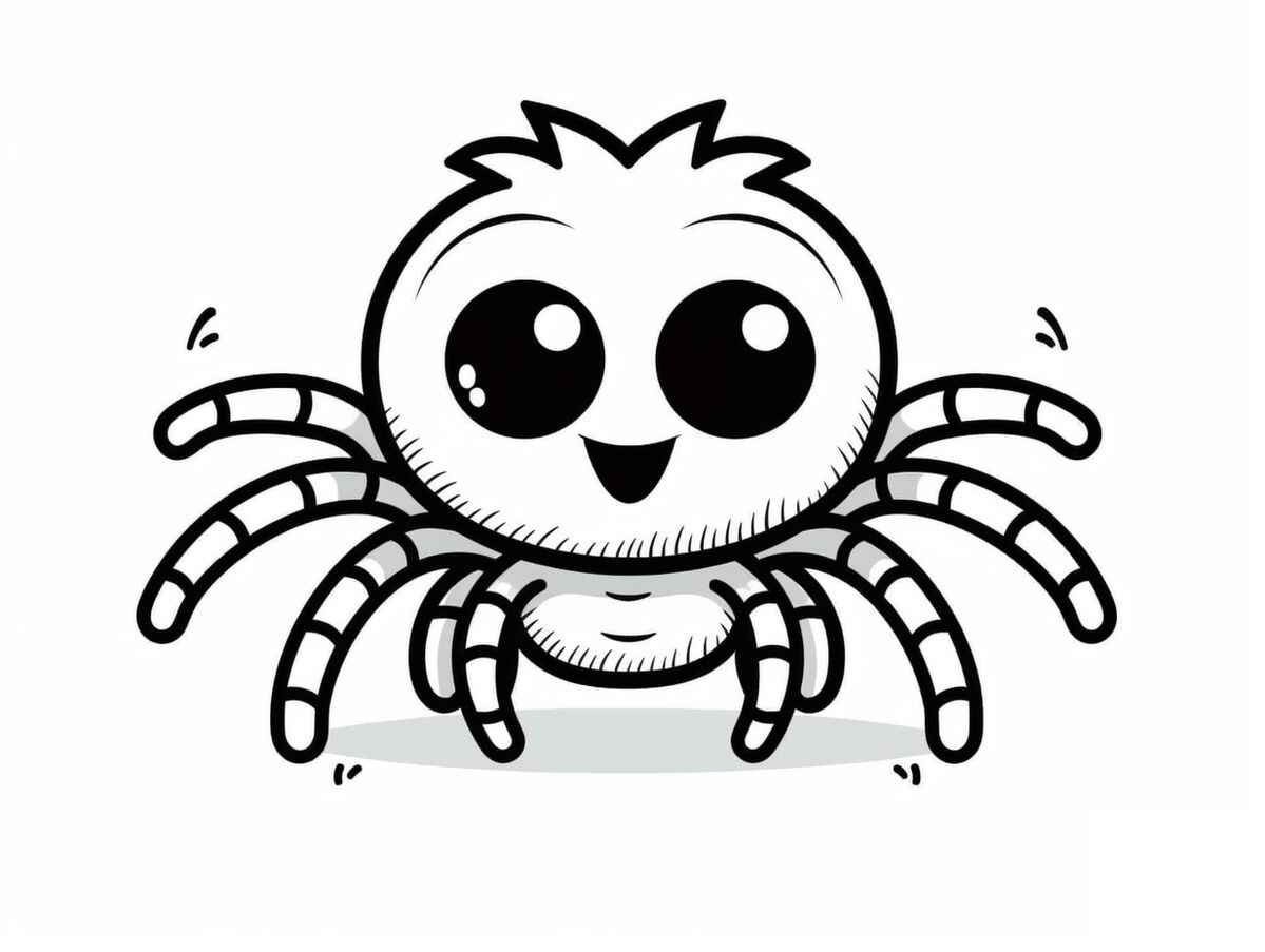 Desenho de Dona Aranha Desenho Colorir Imprimir 12