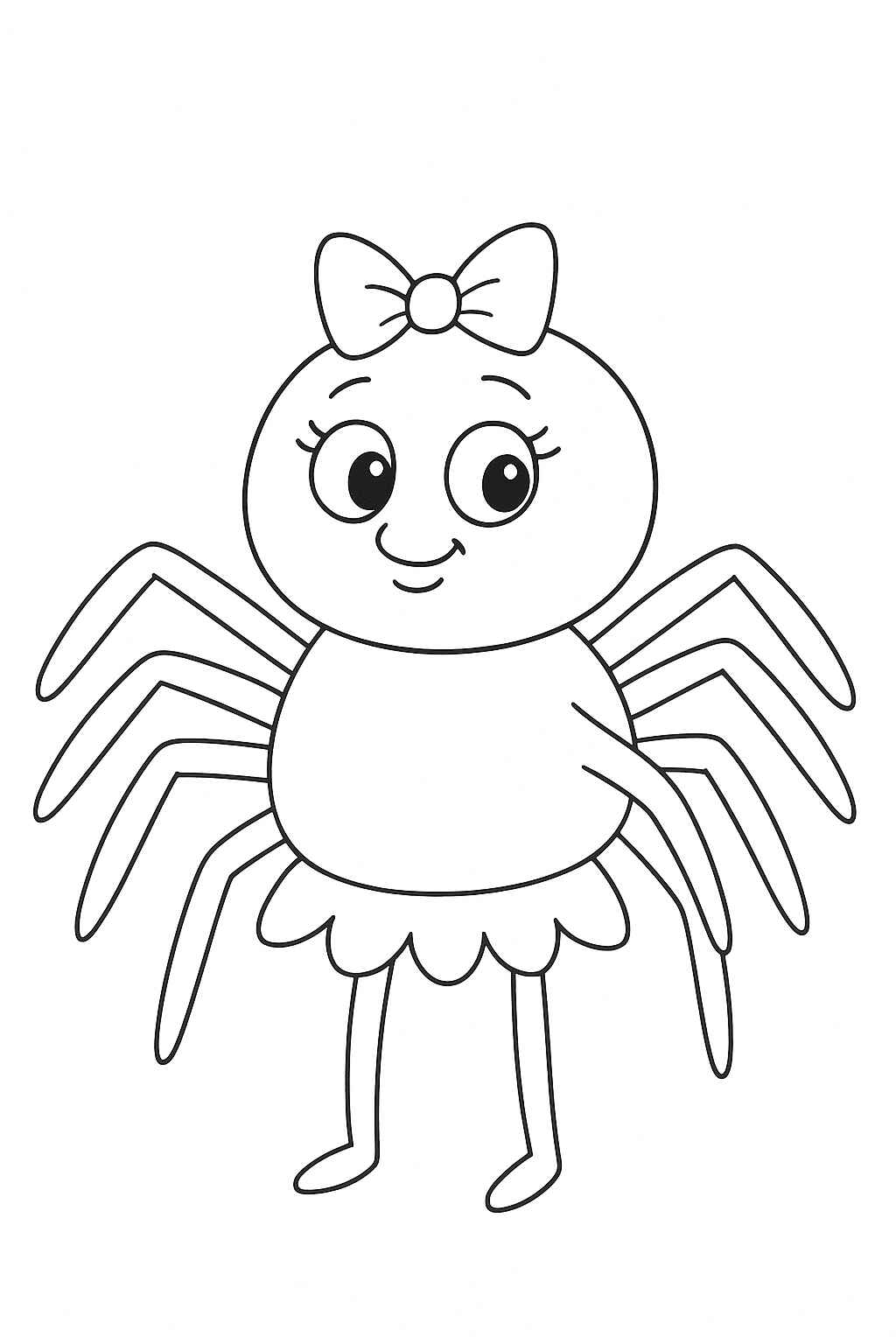 Desenho de Dona Aranha Desenho Colorir Imprimir 13