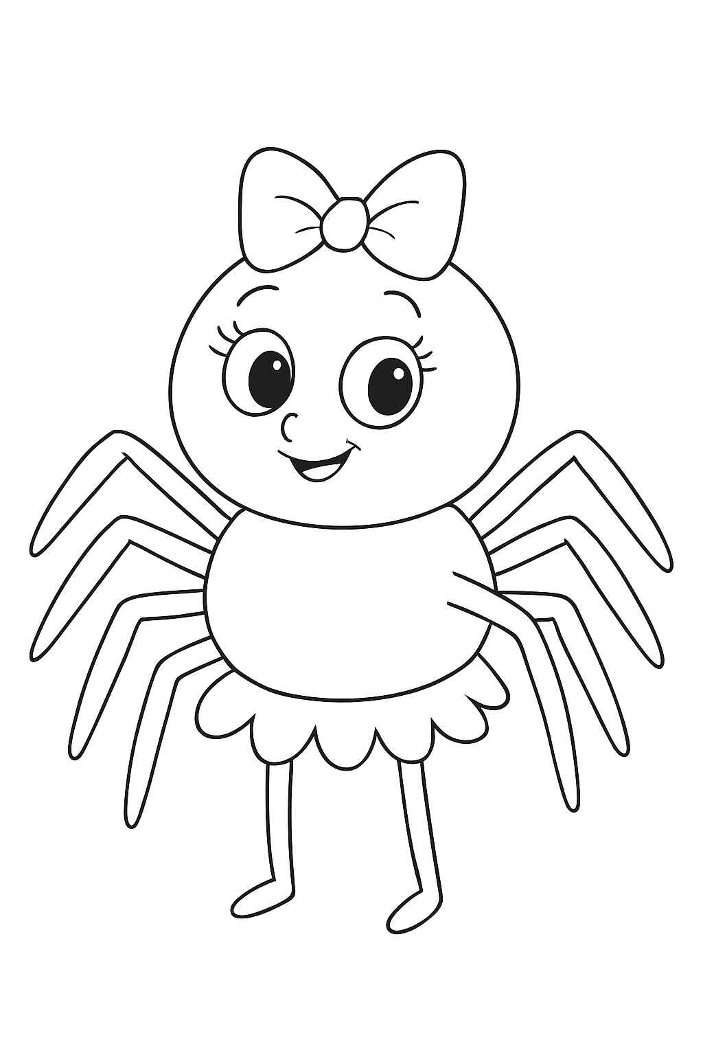Desenho de Dona Aranha Desenho Colorir Imprimir 14