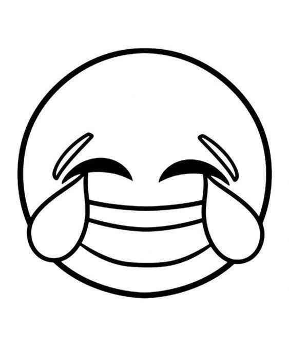 Desenho de Emoji Desenho Colorir Imprimir 07