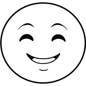 Desenho de Emoji Desenho Colorir Imprimir 21