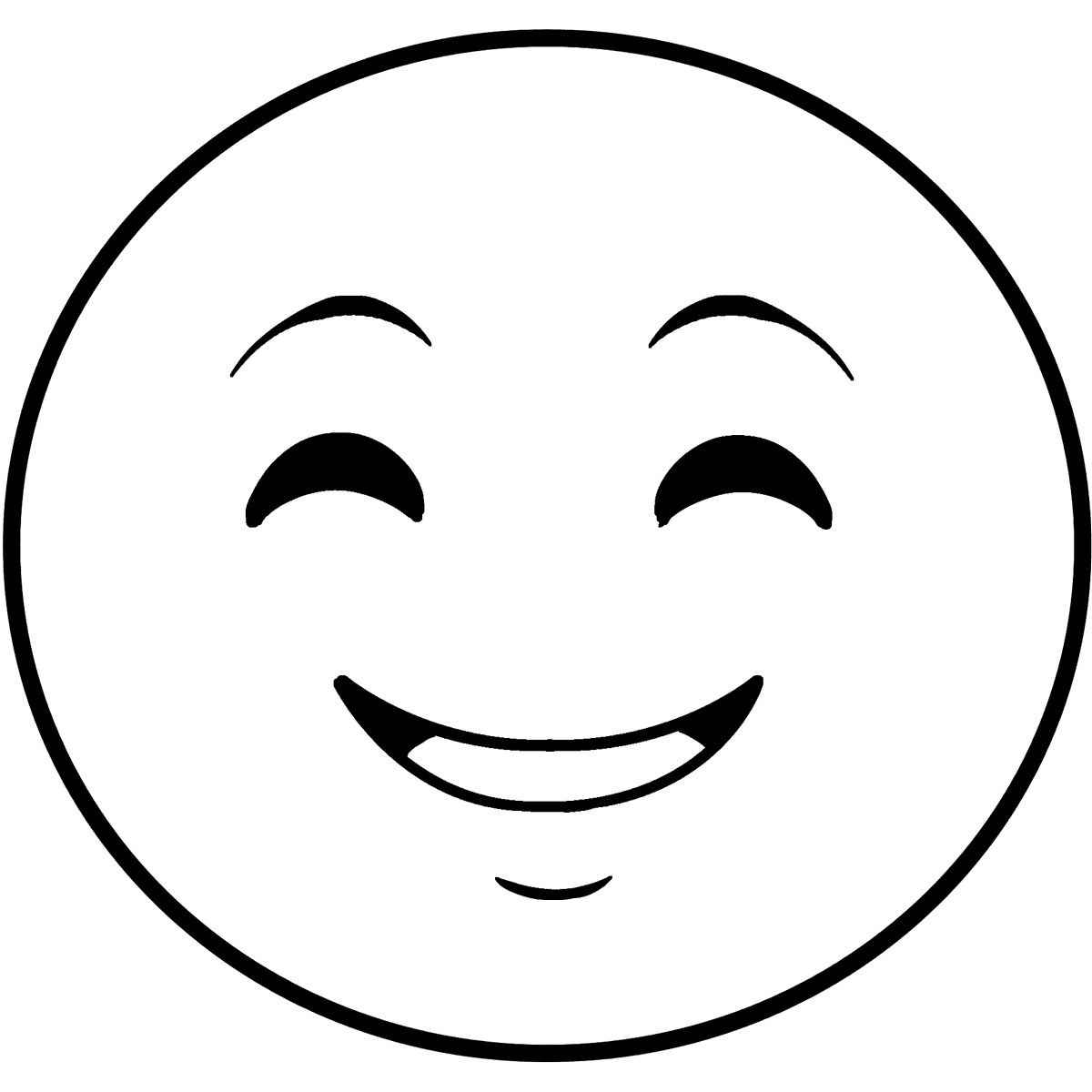 Desenho de Emoji Desenho Colorir Imprimir 21