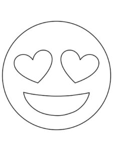 Desenho de Emoji Desenho Colorir Imprimir 30