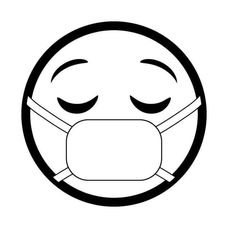 Desenho de Emoji Desenho Colorir Imprimir 35