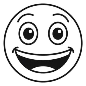 Desenho de Emoji Desenho Colorir Imprimir 40