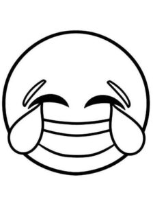 Desenho de Emoji Desenho Colorir Imprimir 43