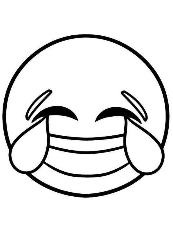 Desenho de Emoji Desenho Colorir Imprimir 43