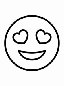 Desenho de Emoji Desenho Colorir Imprimir 47