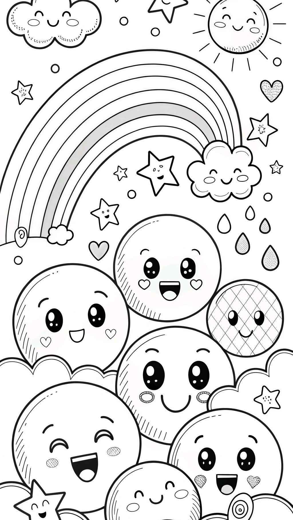 Desenho de Emoji Desenho Colorir Imprimir 48