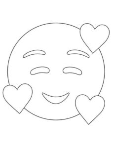 Desenho de Emoji Desenho Colorir Imprimir 51