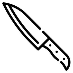 Desenho de Faca Desenho Colorir Imprimir 01