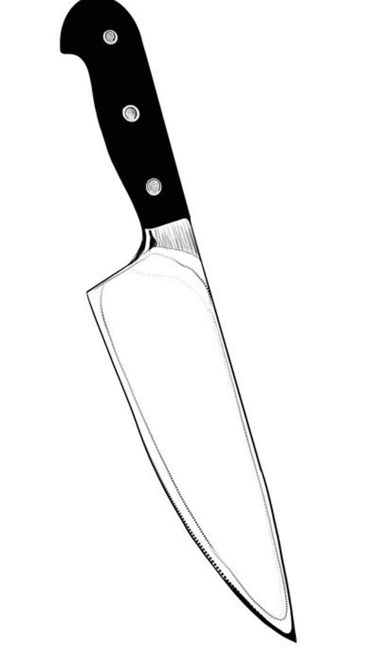 Desenho de Faca Desenho Colorir Imprimir 22
