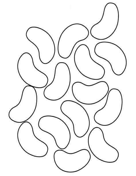 Desenho de Feijão Desenho Colorir Imprimir 01
